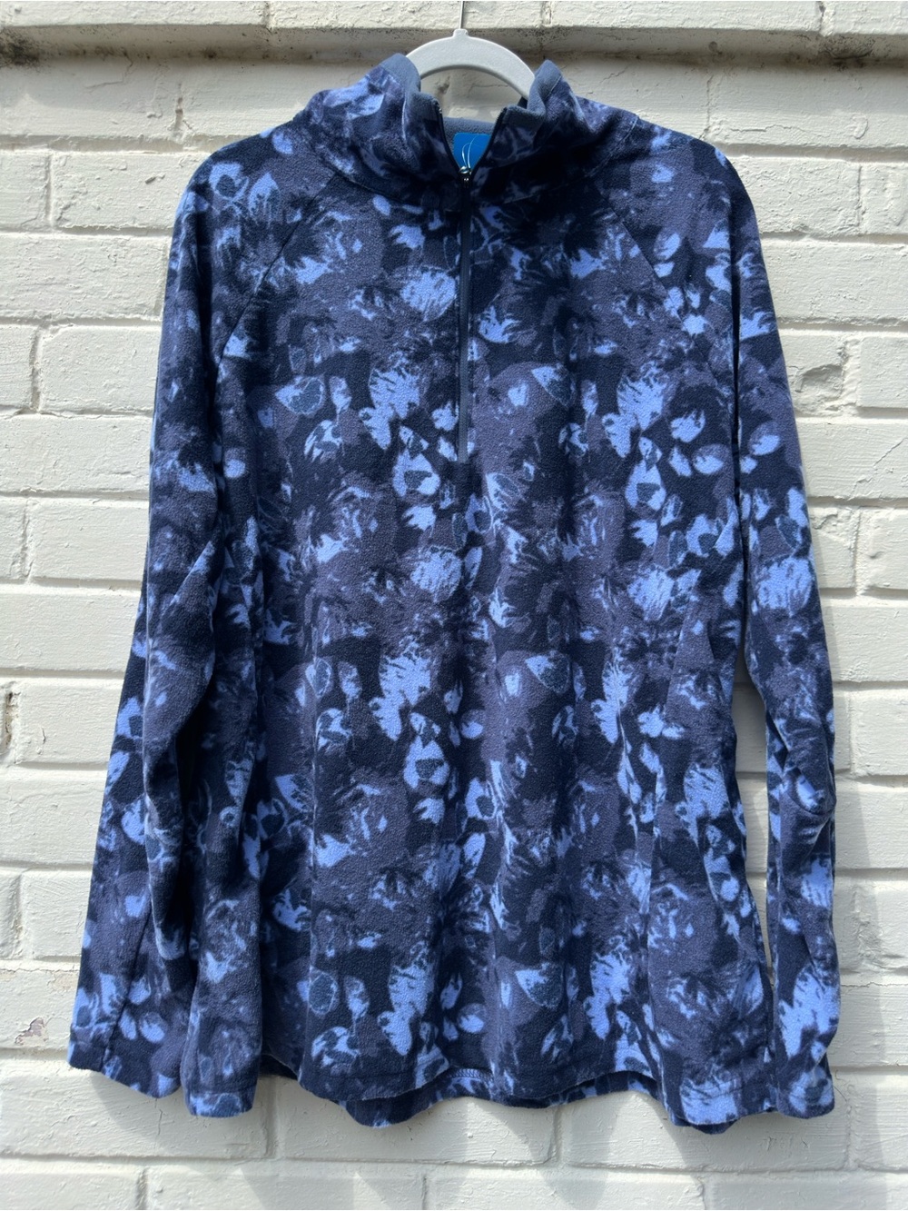 Columbia Glacial IV Print 1/2 Zip Fleece — NWT